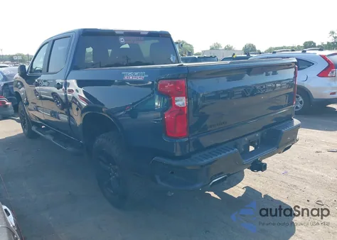 2020 Chevrolet Silverado 4Wd Short Bed Custom Trail Boss z USA, uszkodzony, nr VIN 1GCPYCEF9LZ163221